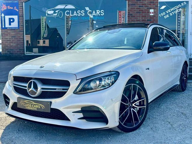Mercedes Classe C 43 AMG 4-Matic 390CV TOIT-PANO HISTORIQU Blanc Mtallis de 