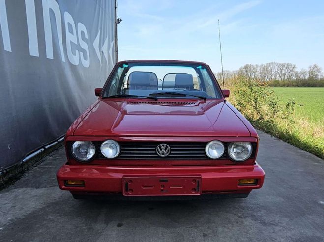 Volkswagen Golf Cabriolet 1800 Carbu KARMANN Rouge Mtallis de 