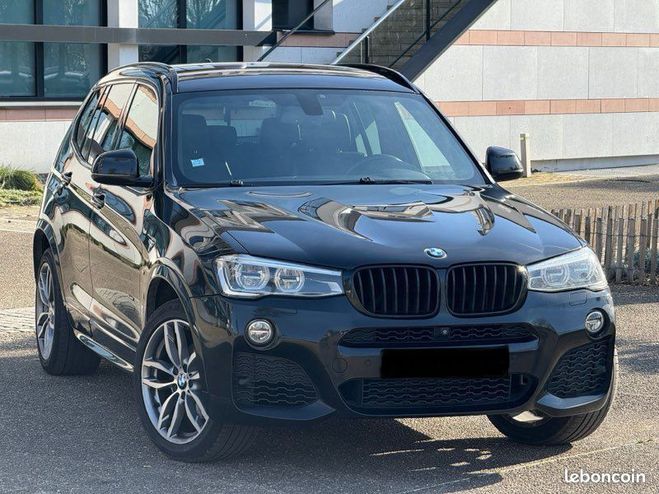 BMW X3 3,5D 313CV PACK M 2017 a 13990EURO Noir de 2017