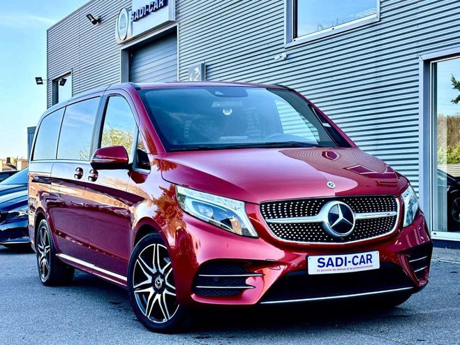 Mercedes Classe V 300 d 240cv LONG 5PL 2x Cab AMG LINE EDI Rouge Métallisé de 