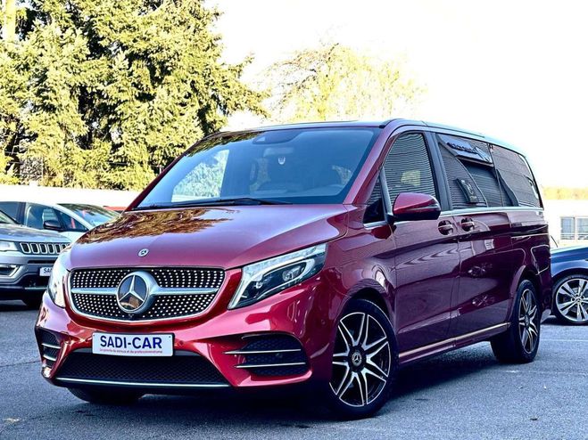Mercedes Classe V 300 d 240cv LONG 5PL 2x Cab AMG LINE EDI Rouge Métallisé de 
