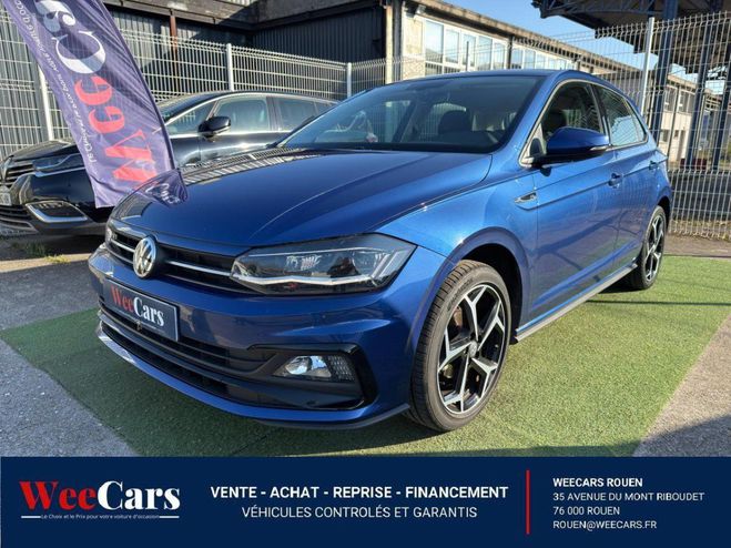 Volkswagen Polo 1.0 TSI 95 R-LINE DSG BVA BLEU FONCE de 2020