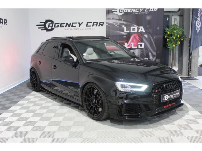 Audi RS3 SportBack Quattro 2.5 TFSI - 400 - BV S- NOIR de 2018