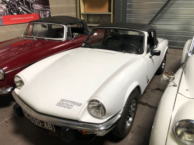 Triumph Spitfire 1500 FH Blanc de 1978