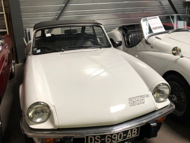 Triumph Spitfire 1500 FH Blanc de 1978