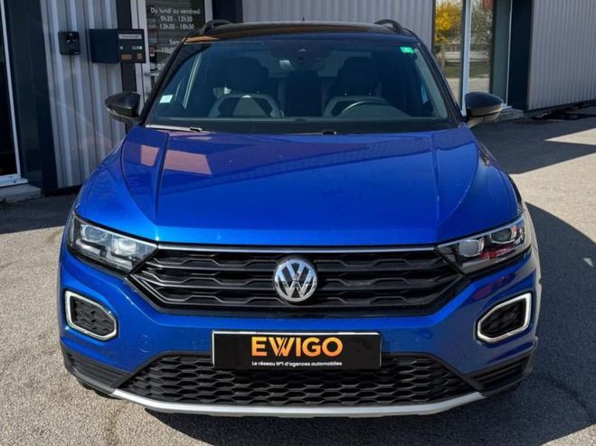 Volkswagen T Roc 2.0 TDI 190ch CARAT 4MOTION DSG7 Bleu de 2019