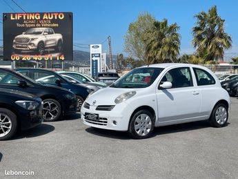  Voir détails -Nissan Micra 1.2 65ch Visia Pack à Nice (06)
