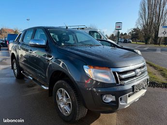  Voir détails -Ford Ranger limited 2.2 tdci 150cv Boite Auto Cuir-C à Montigny-en-Gohelle (62)