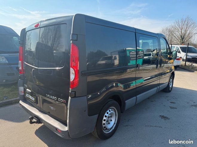 Opel Vivaro 2.0 cdti 115cv 6places Double Cabine L2H Noir de 2013
