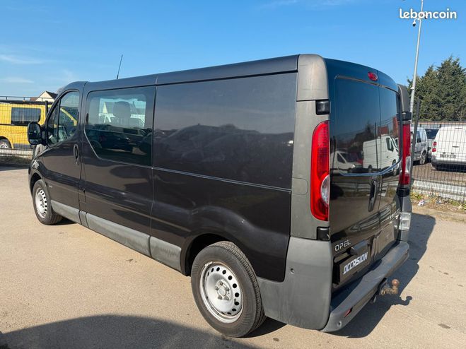 Opel Vivaro 2.0 cdti 115cv 6places Double Cabine L2H Noir de 2013