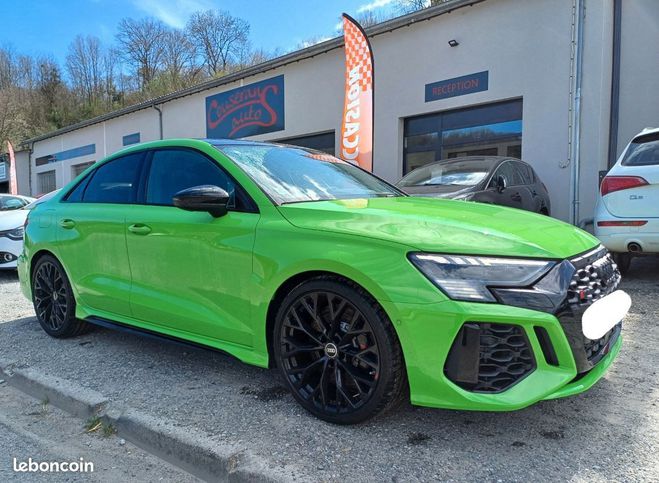 Cliquer pour voir la photo suivante Audi RS3 berline 2.5 TFSI 400ch quattro S TRONIC Vert de 2022