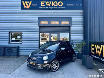  Voir détails -Abarth 500 1.4 T-JET 160ch TURISMO BVA Echappement  à Saint-Priest (69)