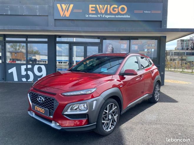 Hyundai Kona EDITION 1 1.6 GDI 141CH HYBRID HEV BVA Rouge de 2020
