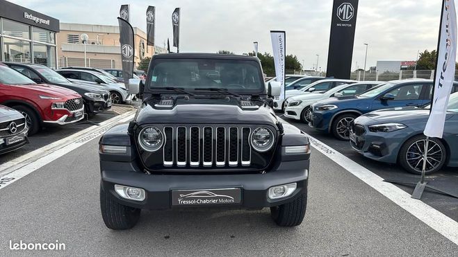 Jeep Wrangler MY21 Unlimited 4xe 2.0 l T 380 ch PHEV 4 Noir de 2022