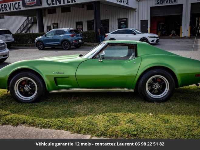 Chevrolet Corvette C3 stingrey l48 1975 tout compris Vert de 1975