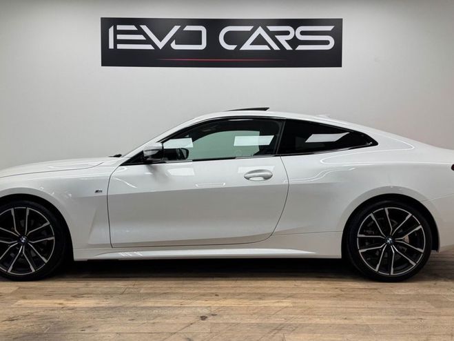 BMW Serie 4 420dA xDrive MSport 1ere main / Camra 3 Blanc de 2021