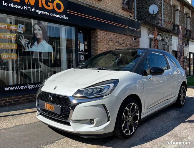 Citroen DS 3 110 CONNECTED CHIC CREME PARTHENON EAT Blanc de 2019