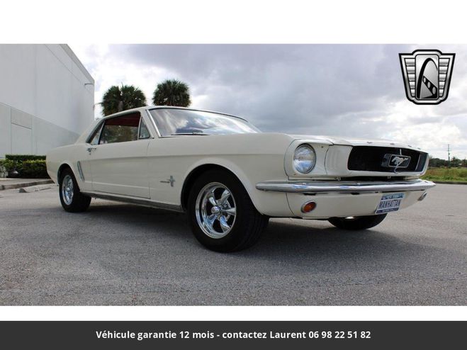 Ford Mustang 289 v8 1965 tout compris Blanc de 1965