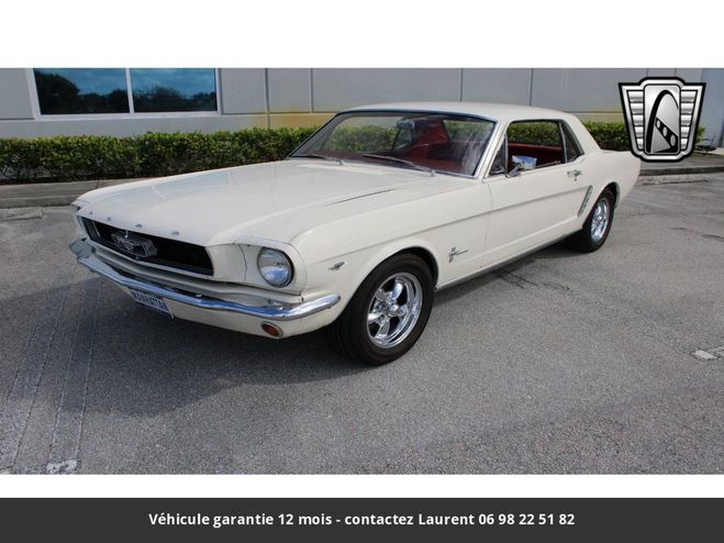 Ford Mustang 289 v8 1965 tout compris Blanc de 1965