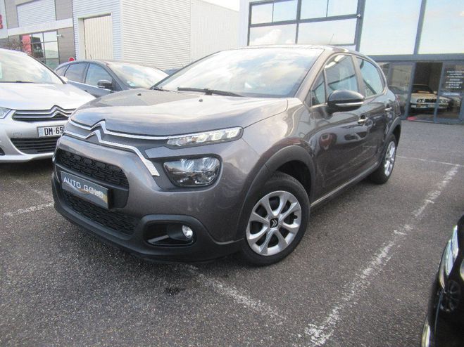Citroen C3 BlueHDi 100 BVM6 AUTO ECOLE/TVA Gris Fonc de 2023