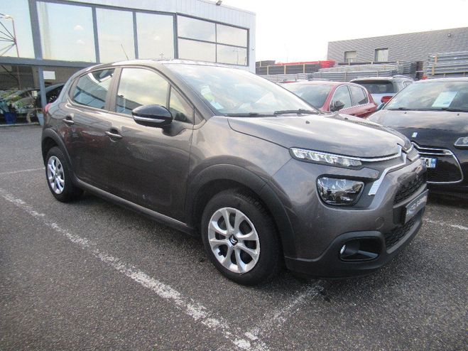 Citroen C3 BlueHDi 100 BVM6 AUTO ECOLE/TVA Gris Fonc de 2023