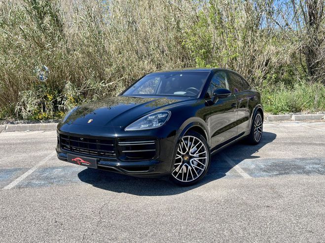 Porsche Cayenne Turbo Coup 4.0 V8 550ch Noir Mtallis de 2019