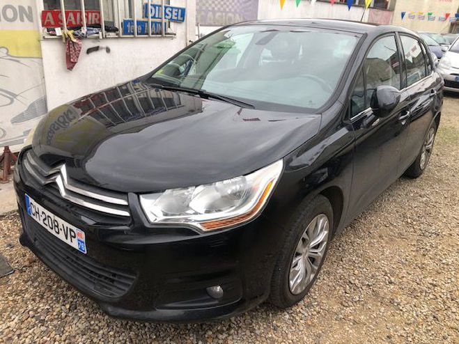 Citroen C4 1.6 HDI CONFORT PACK CD CLIM TBG ... 369 NOIR de 2012