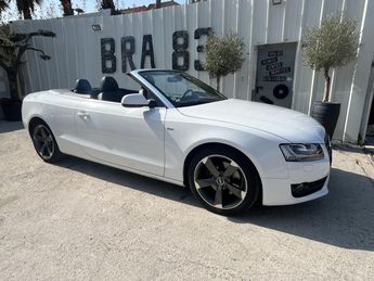  Voir détails -Audi A5 Cabriolet 2.0 TFSI - 211 S Line PHASE 1 à  Le Muy (83)