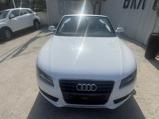 Audi A5 Cabriolet 2.0 TFSI - 211 S Line PHASE 1 BLANC de 2009
