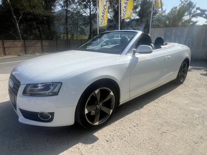 Audi A5 Cabriolet 2.0 TFSI - 211 S Line PHASE 1 BLANC de 2009