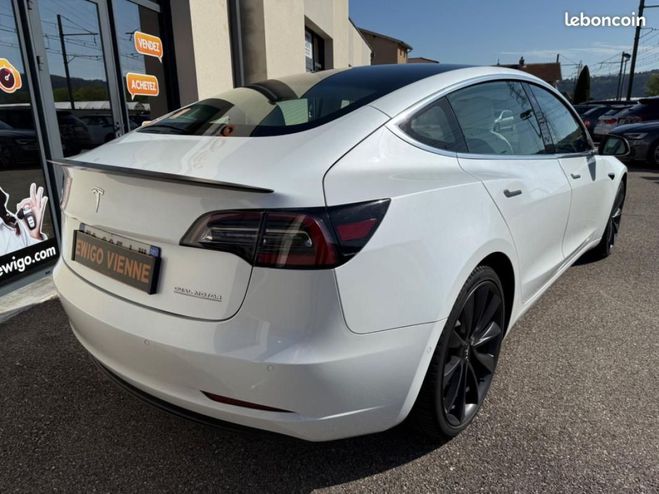 Tesla Model 3 PERFORMANCE 550CH 82KWH PACK CARBON CAPT Blanc de 2020