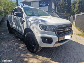  Voir détails -Ford Ranger 4X4 2.0 tdci 213 super cab wildtrak bva1 à Lattes (34)