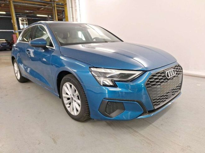 Audi A3 Sportback 30TFSi Advanced CUIR SPORT-LED Bleu Mtallis de 