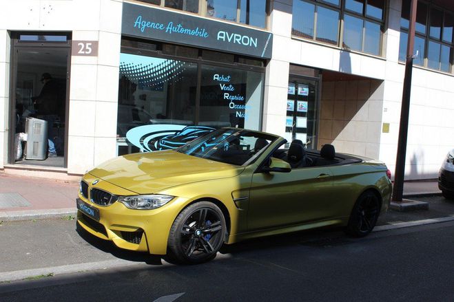 BMW M4 Cabriolet (F83) 431 M DKG7 (Historique c Jaune Mtallis de 2015
