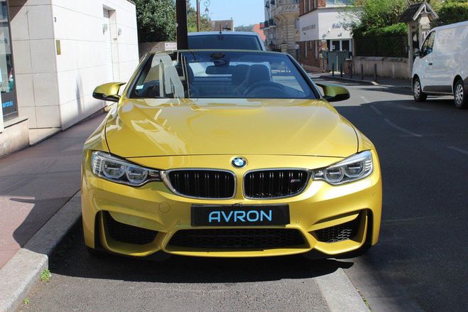 BMW M4 Cabriolet (F83) 431 M DKG7 (Historique c Jaune Mtallis de 2015