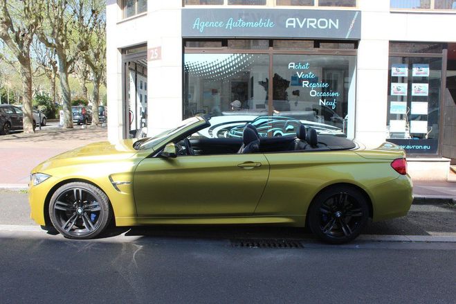 BMW M4 Cabriolet (F83) 431 M DKG7 (Historique c Jaune Mtallis de 2015