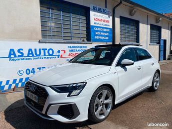  Voir détails -Audi A3 Sportback toit ouvrant s line 35 tfsi mh à  Le Coteau (42)