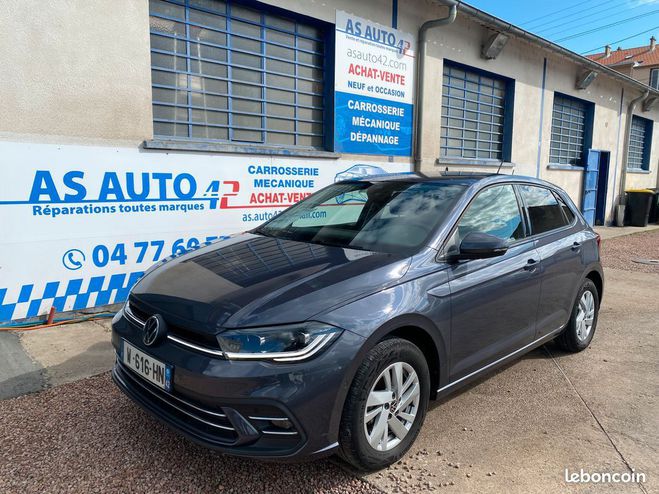 Volkswagen Polo 1.0 tsi 95ch style dsg7 surequipée TVA R Gris de 2023