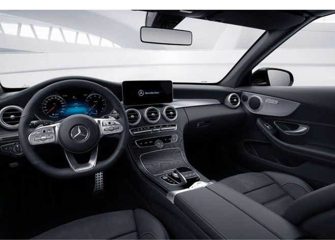 Mercedes Classe C IV (A205) 180 156ch AMG Line 9G-Tronic * noir m�tal de 2019