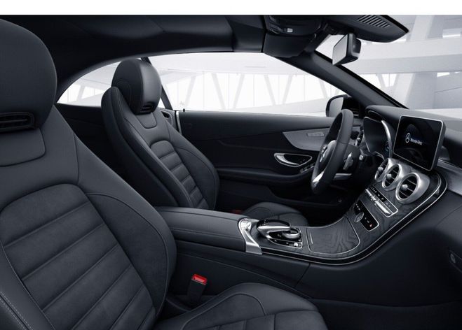 Mercedes Classe C IV (A205) 180 156ch AMG Line 9G-Tronic * noir m�tal de 2019