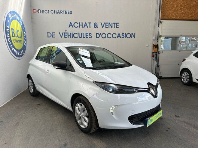 Renault Zoe SOCIETE LIFE R90 MY19 LOCATION DE BATTER Blanc de 2019