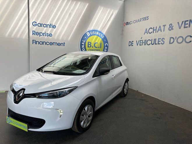 Renault Zoe SOCIETE LIFE R90 MY19 LOCATION DE BATTER Blanc de 2019