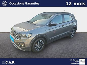  Voir détails -Volkswagen T Cross 1.0 TSI 95 Start/Stop BVM5 Active à  La Rochelle (17)