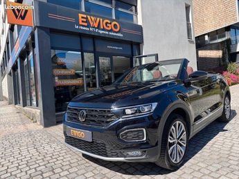  Voir détails -Volkswagen T Roc CAB 1.5 TSI 150 STYLE CUIR-ATTELAGE DSG à Limoges (87)