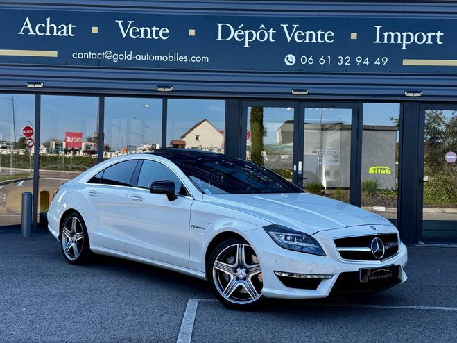 Mercedes Classe CLS II (W218) 63 AMG 7G-Tronic + Blanc Diamant Mtallis de 2014
