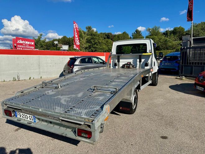 Iveco Daily PLATEAU FIXE PORTE VOITURE TVA PRIX TTC BLANC de 2020