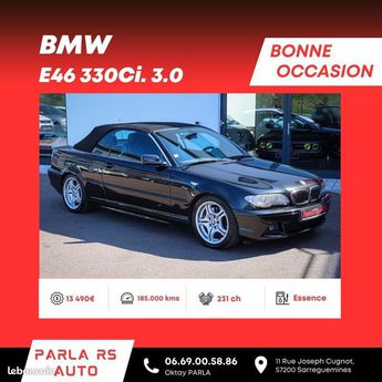  Voir détails -BMW Serie 3 E46 330Ci Cabriolet 3.0i 24V 231ch bote à Sarreguemines (57)