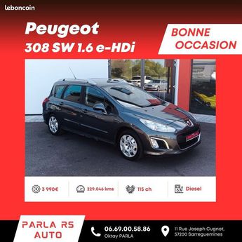  Voir détails -Peugeot 308 SW 1.6 e-HDi 115ch à Sarreguemines (57)