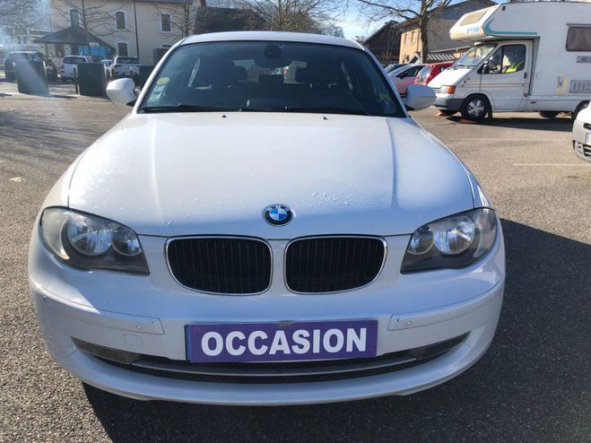 BMW Serie 1 118d 2.0D - 16V TURBO Blanc de 2011