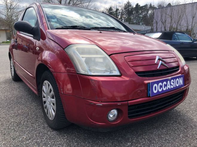 Citroen C2 1.4i - 8V rouge de 2006